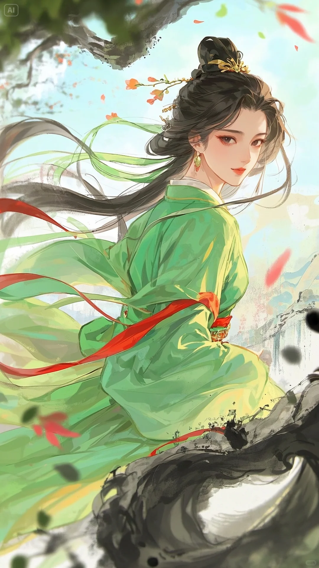 “记得绿罗裙，处处怜芳草”