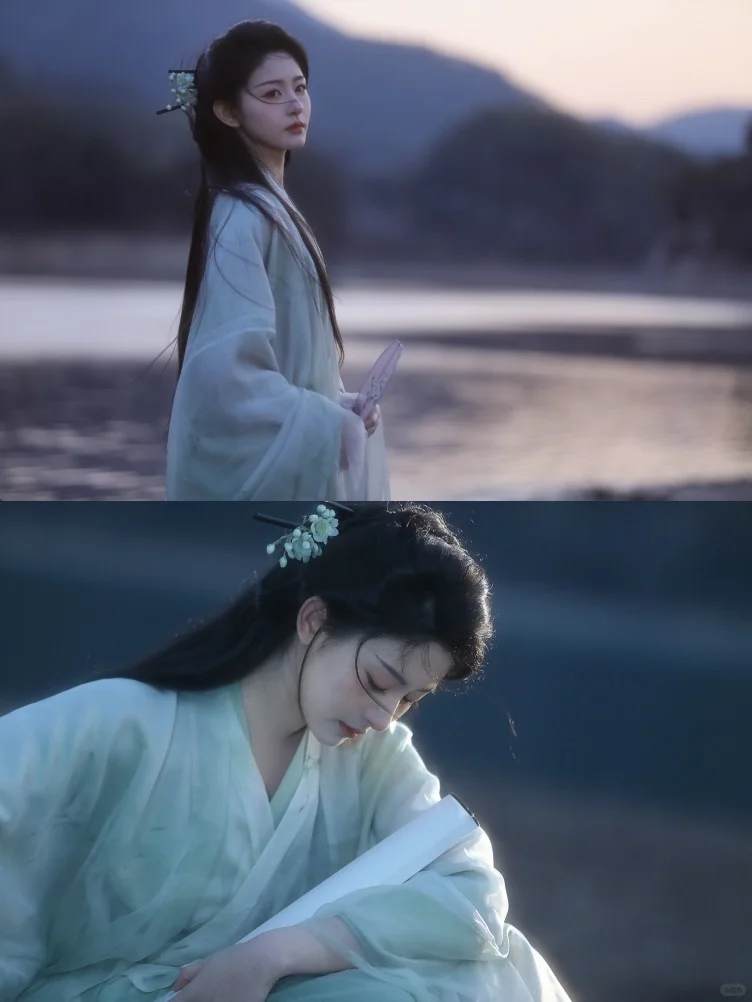 “假如你舍一滴泪”🍃给赵晴拍的清冷古风～