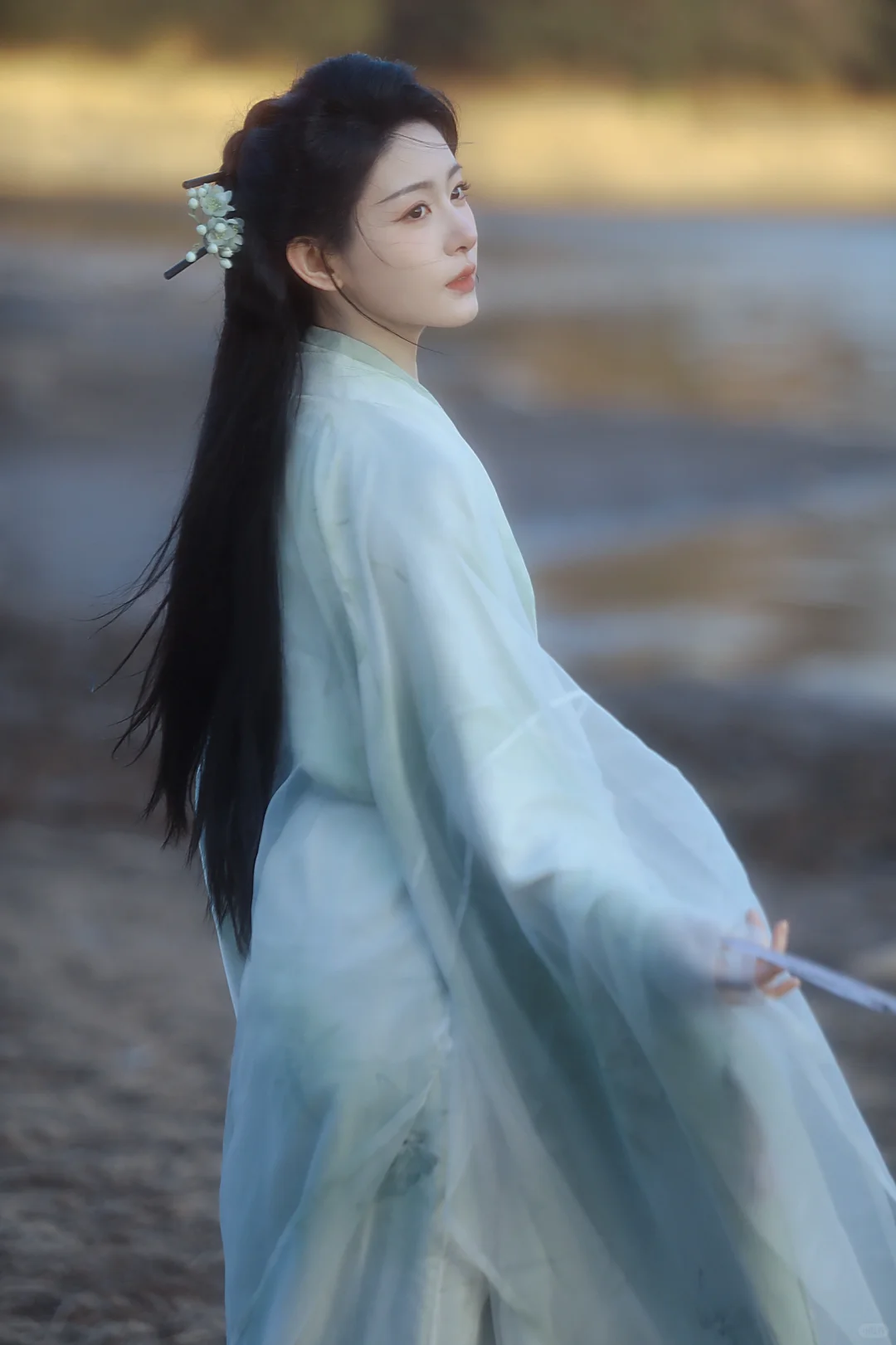 “假如你舍一滴泪”🍃给赵晴拍的清冷古风～