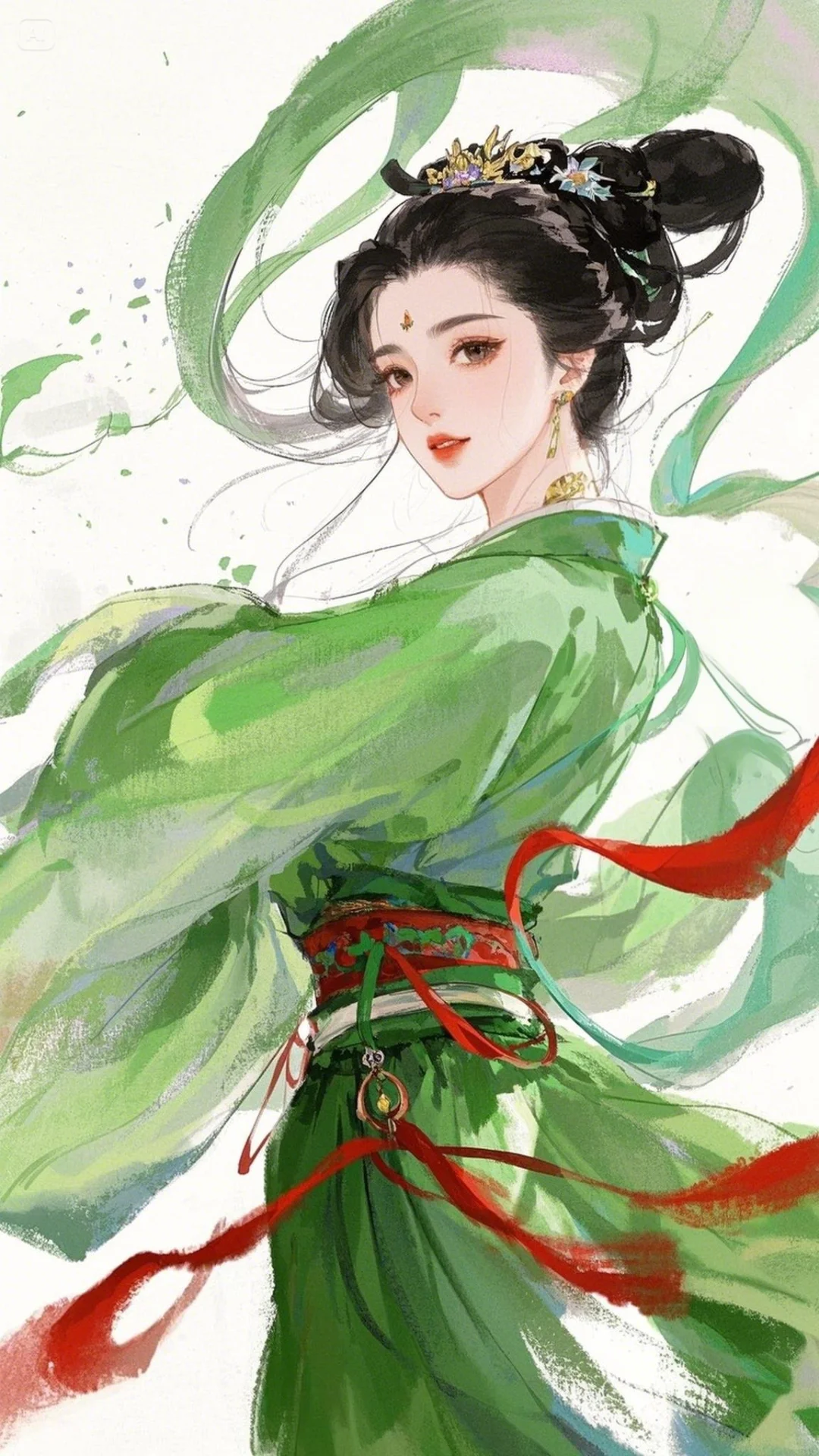 “记得绿罗裙，处处怜芳草”