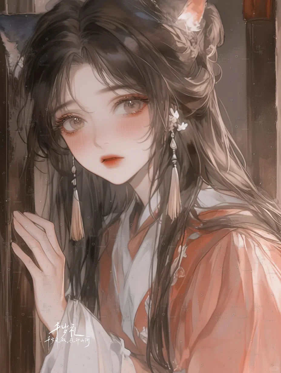 跑点古风女