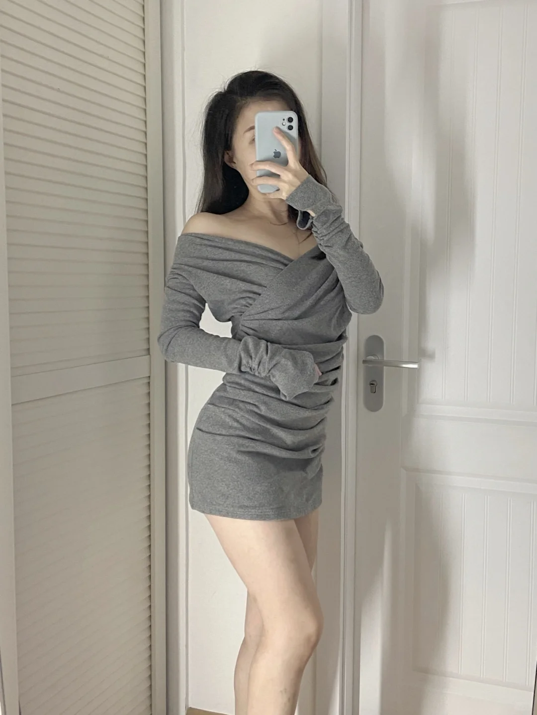 臀围89大腿50 腿粗 但不影响好看呀