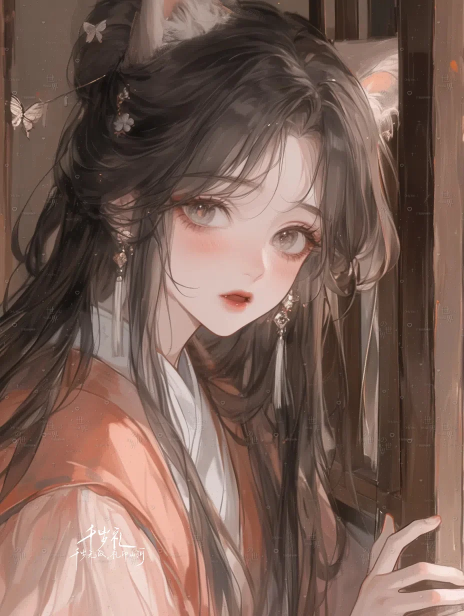 跑点古风女