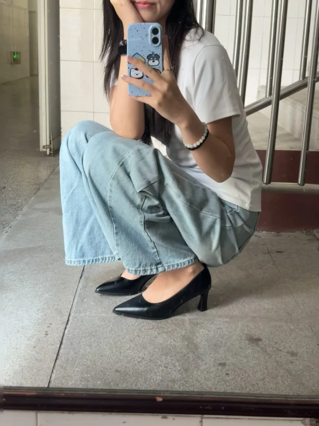 女大学生的第一双高跟鞋👠