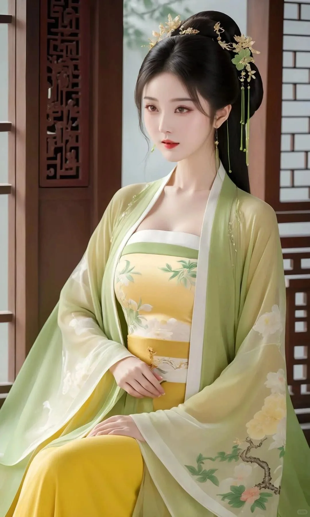 ai汉服国风美女