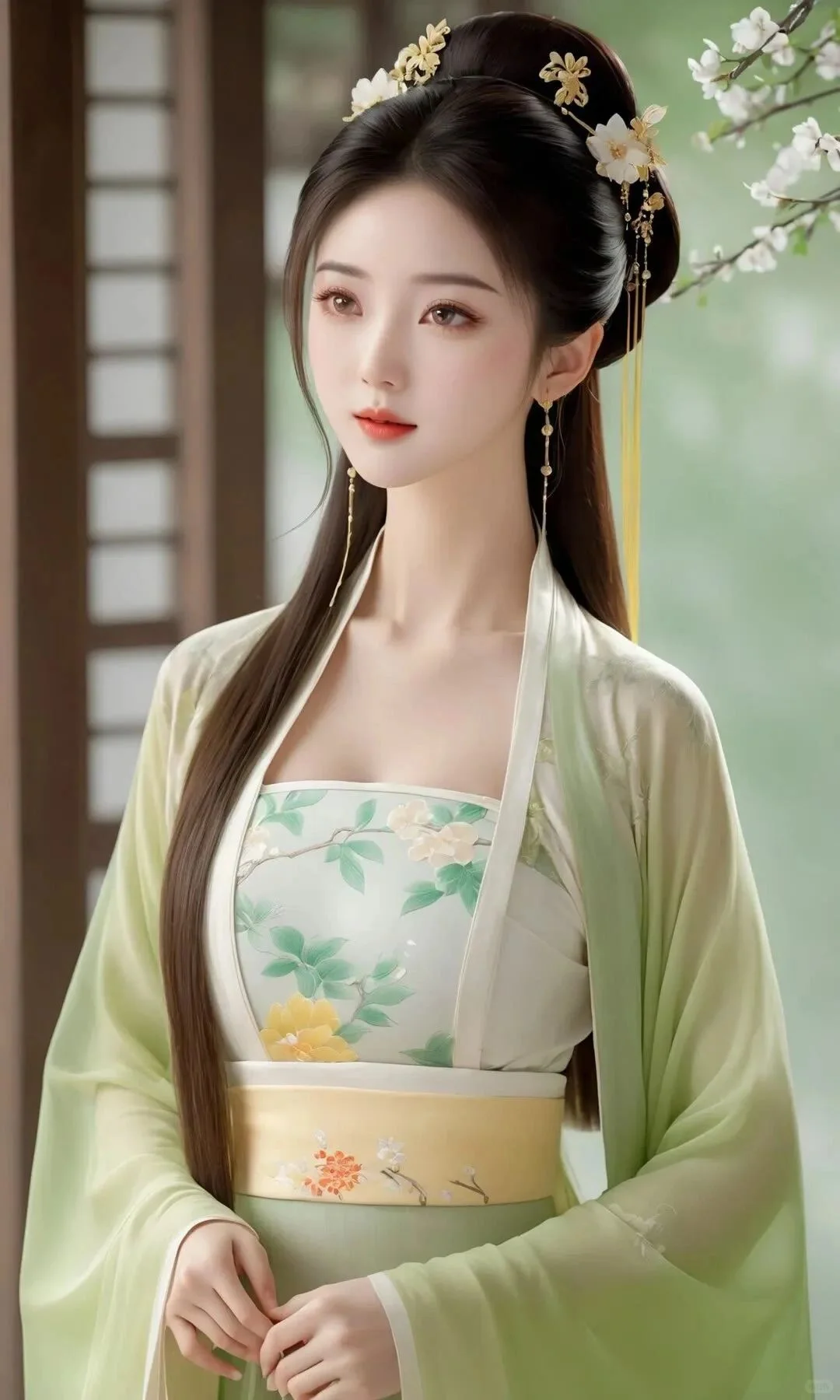ai汉服国风美女