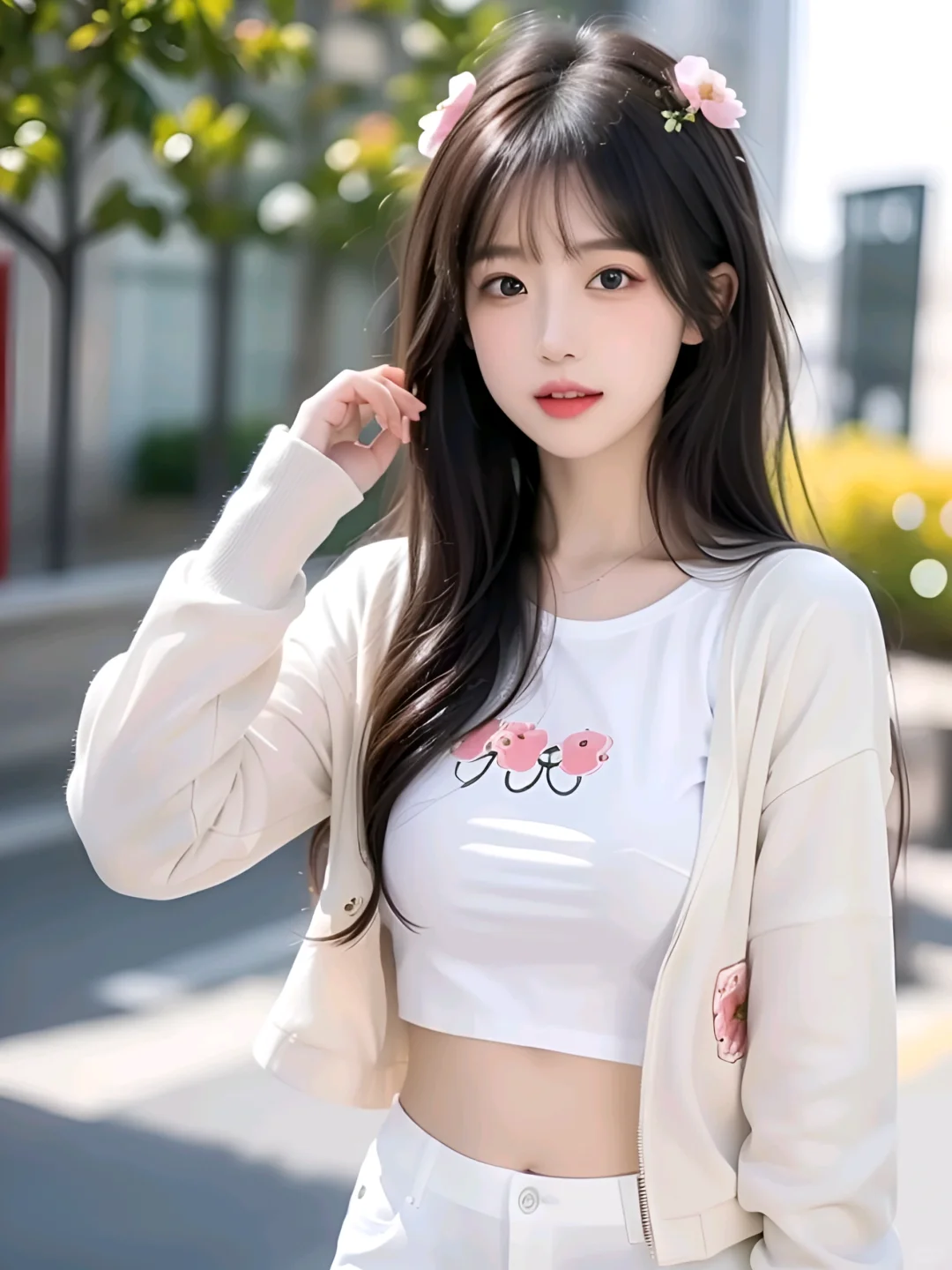 好看的AI美女分享给你
