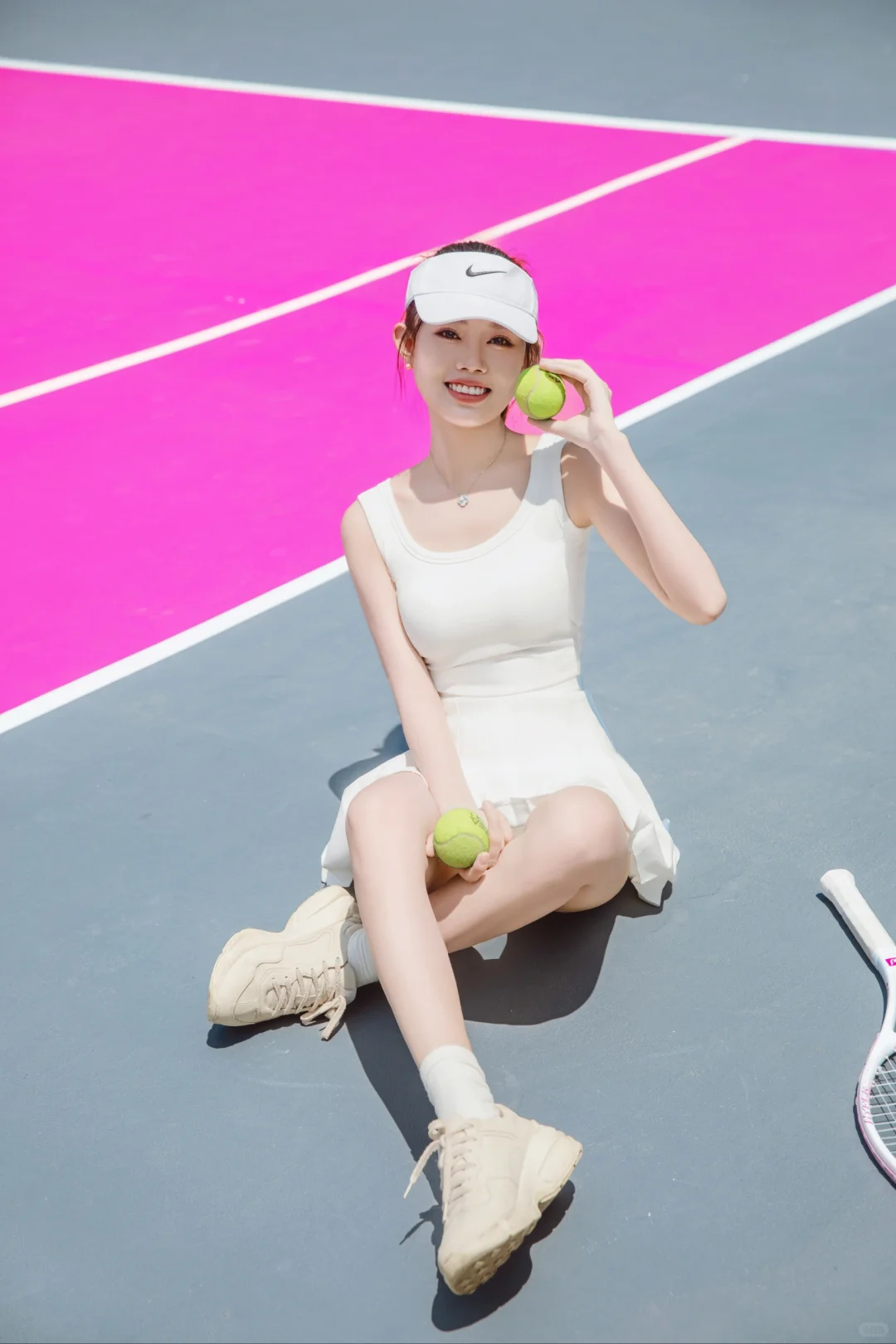 做个网球🎾少女～