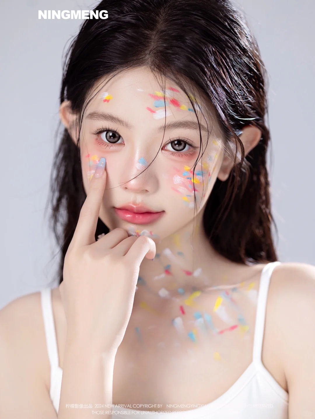 给你点颜色瞧瞧 太爱这组啦！夏日油彩写真