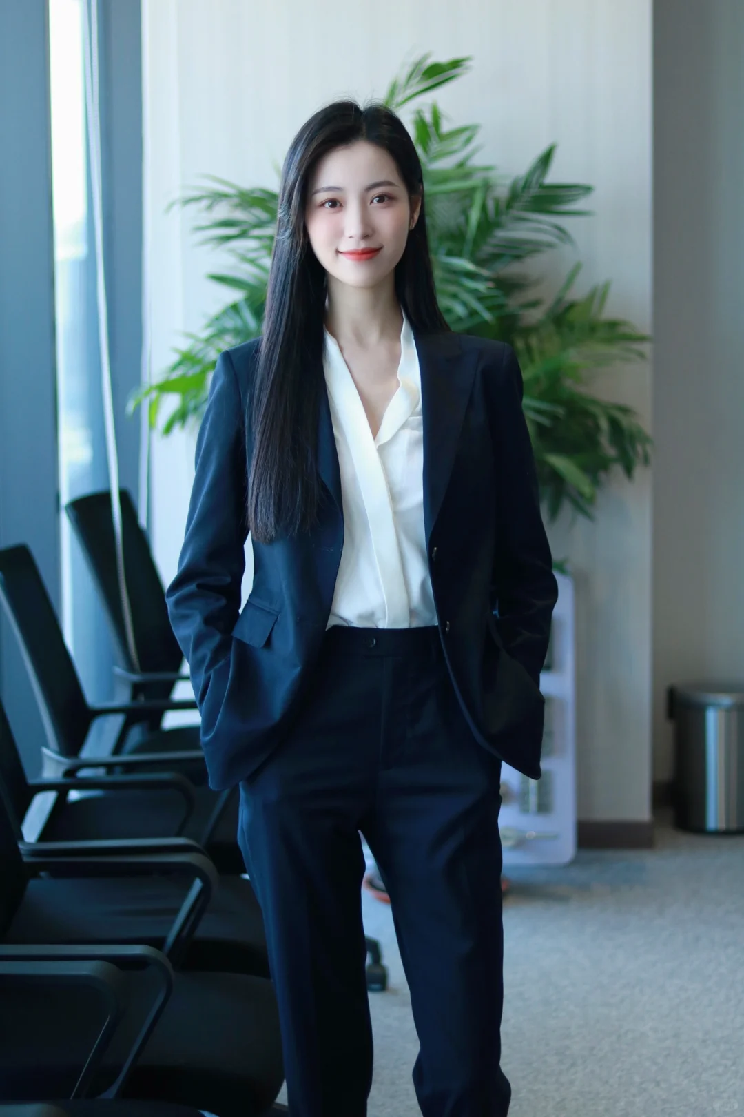 面试穿搭｜优雅干练职场女孩