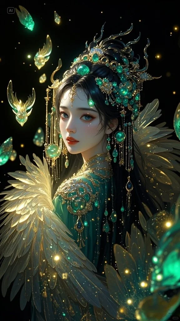 好梦幻的感觉、美到窒息、仙女头像
