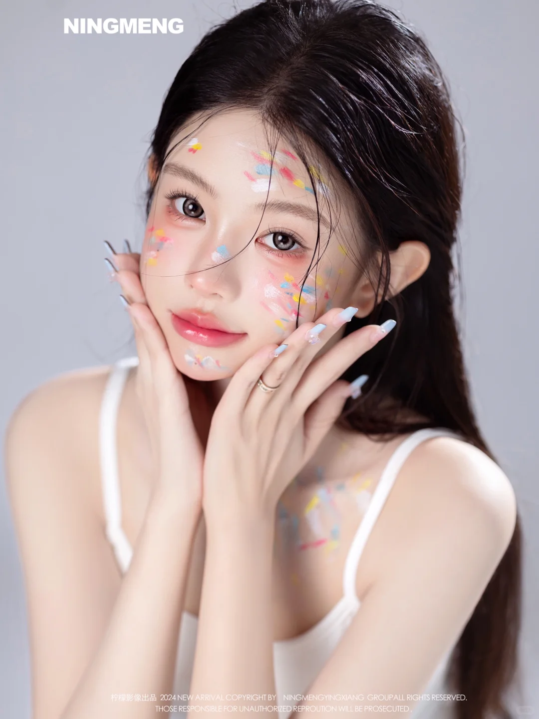 给你点颜色瞧瞧 太爱这组啦！夏日油彩写真