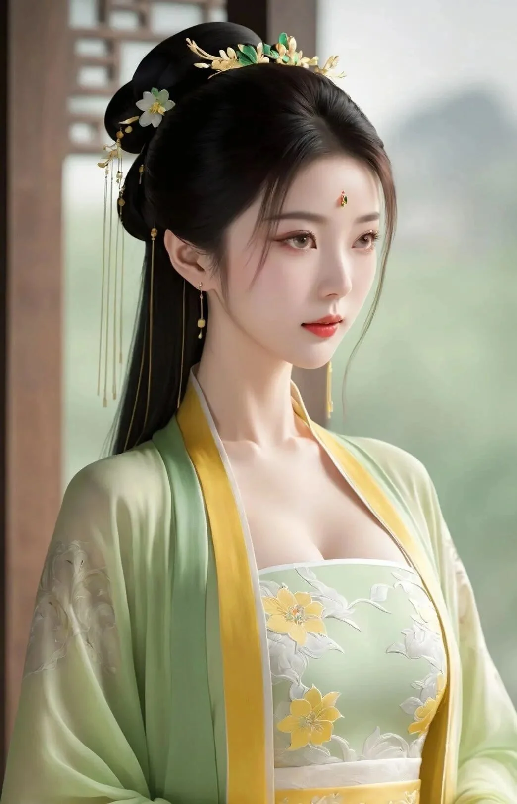 ai汉服国风美女