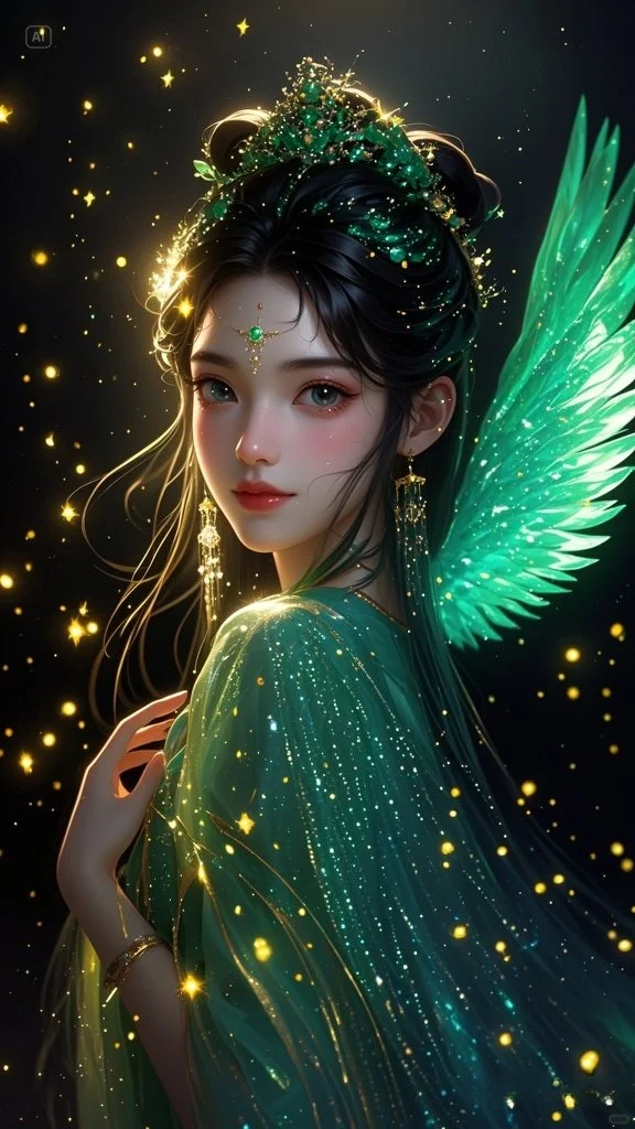 好梦幻的感觉、美到窒息、仙女头像