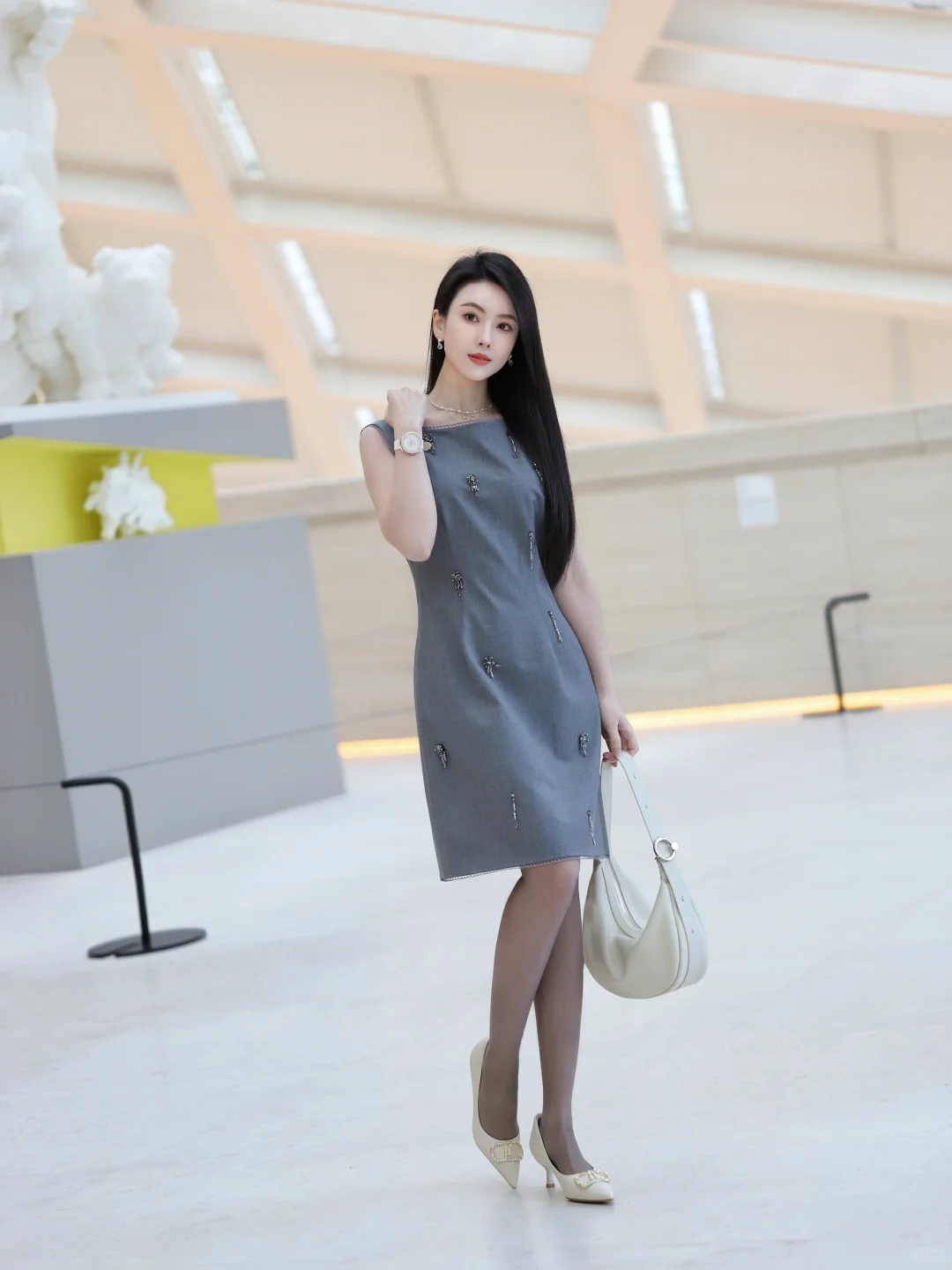 OOTD｜ALL GREY早春气质穿搭
