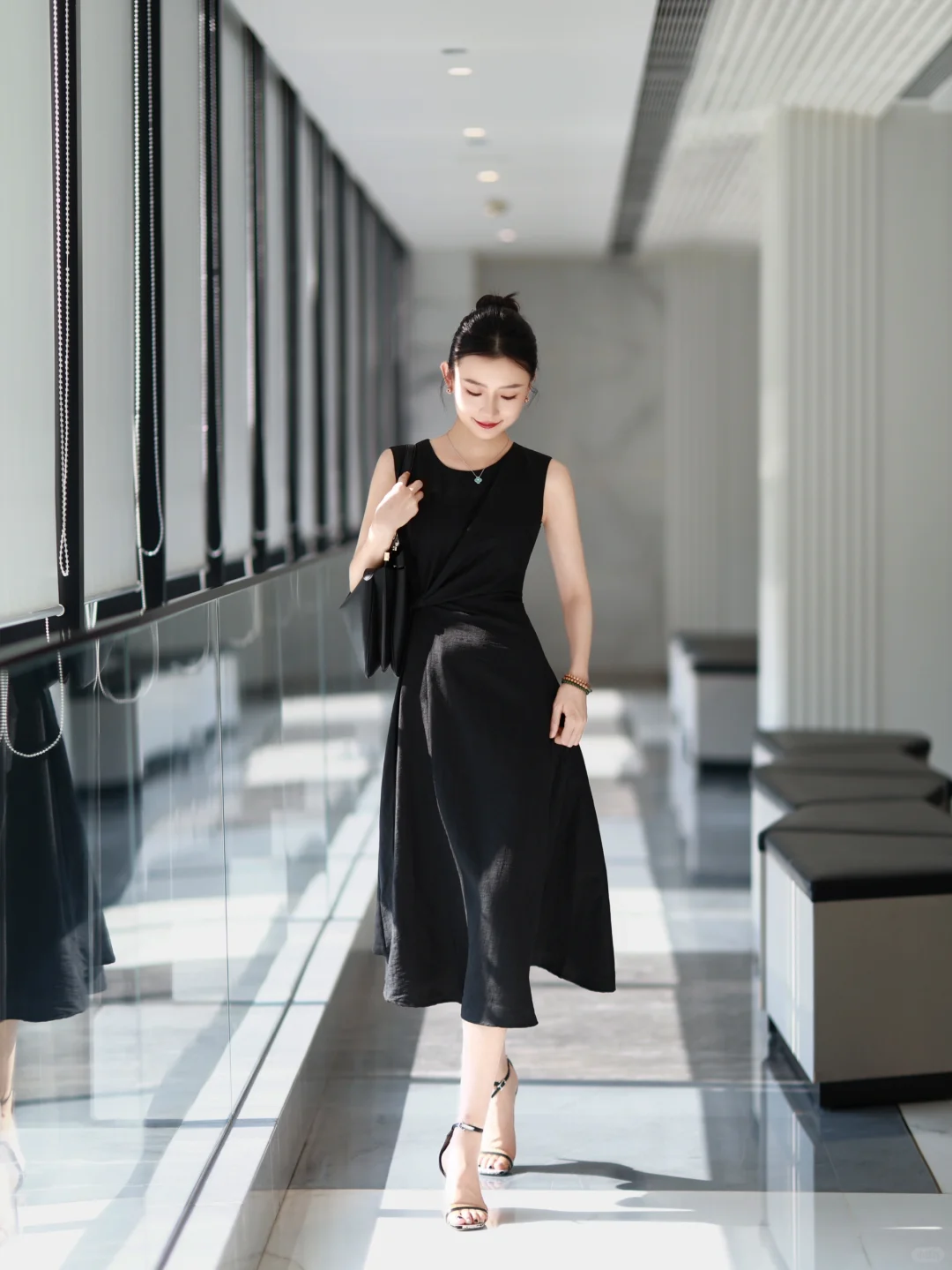 ootd ｜不挑身材的优雅小黑裙