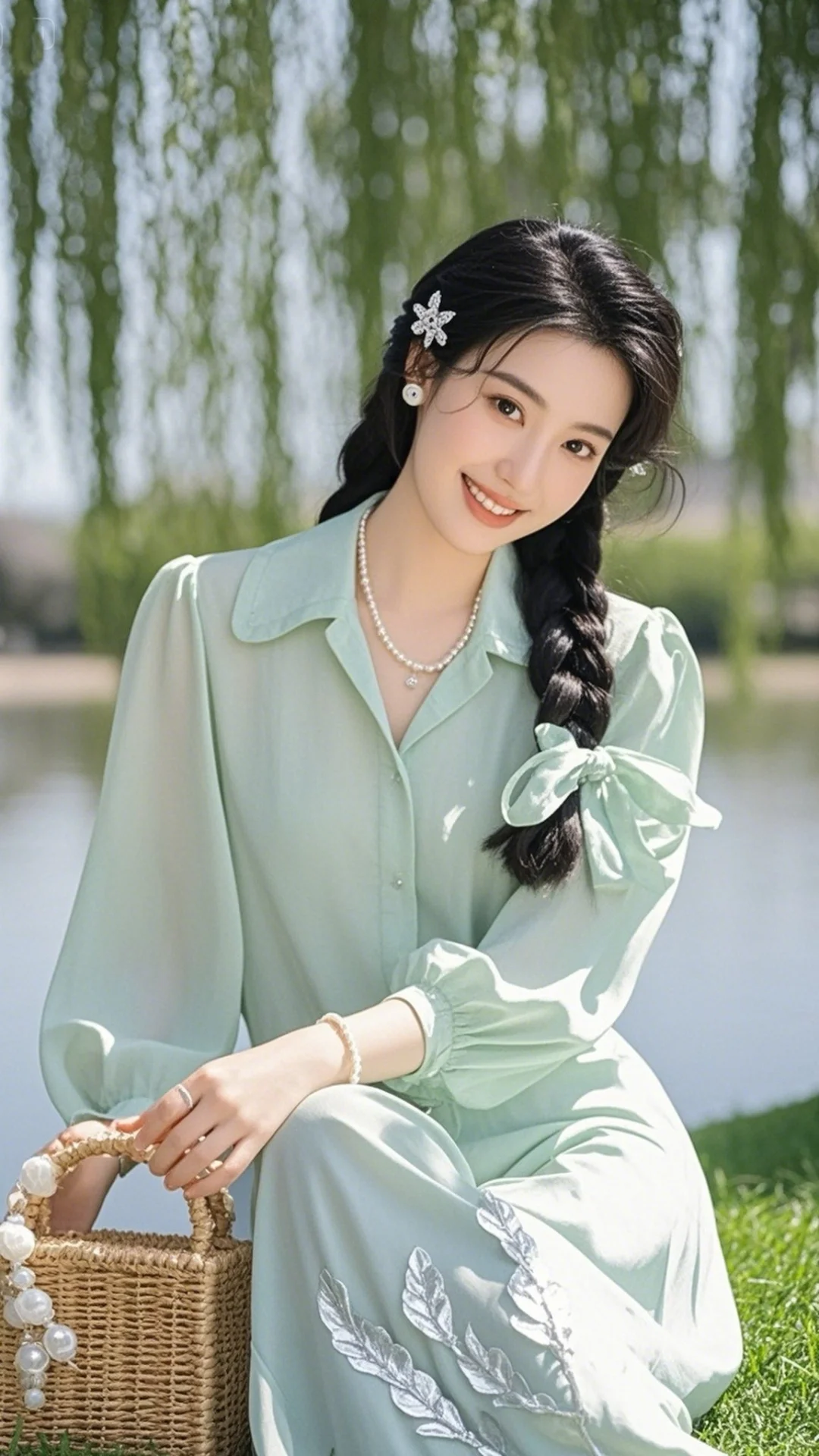 我和夏天有个约会（来自即梦AI）