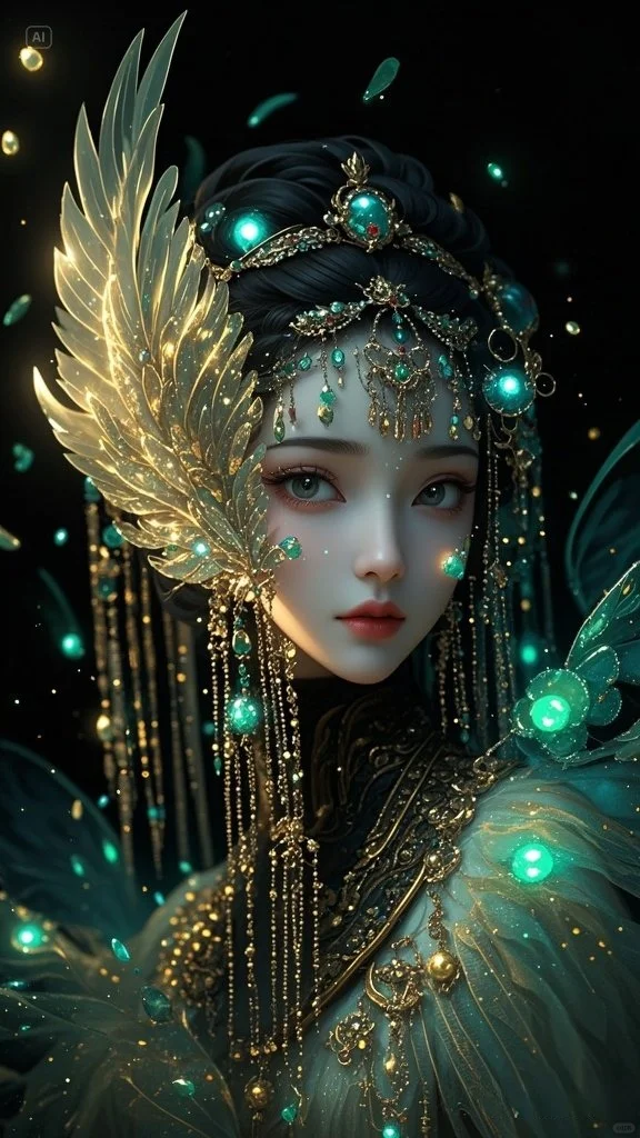 好梦幻的感觉、美到窒息、仙女头像