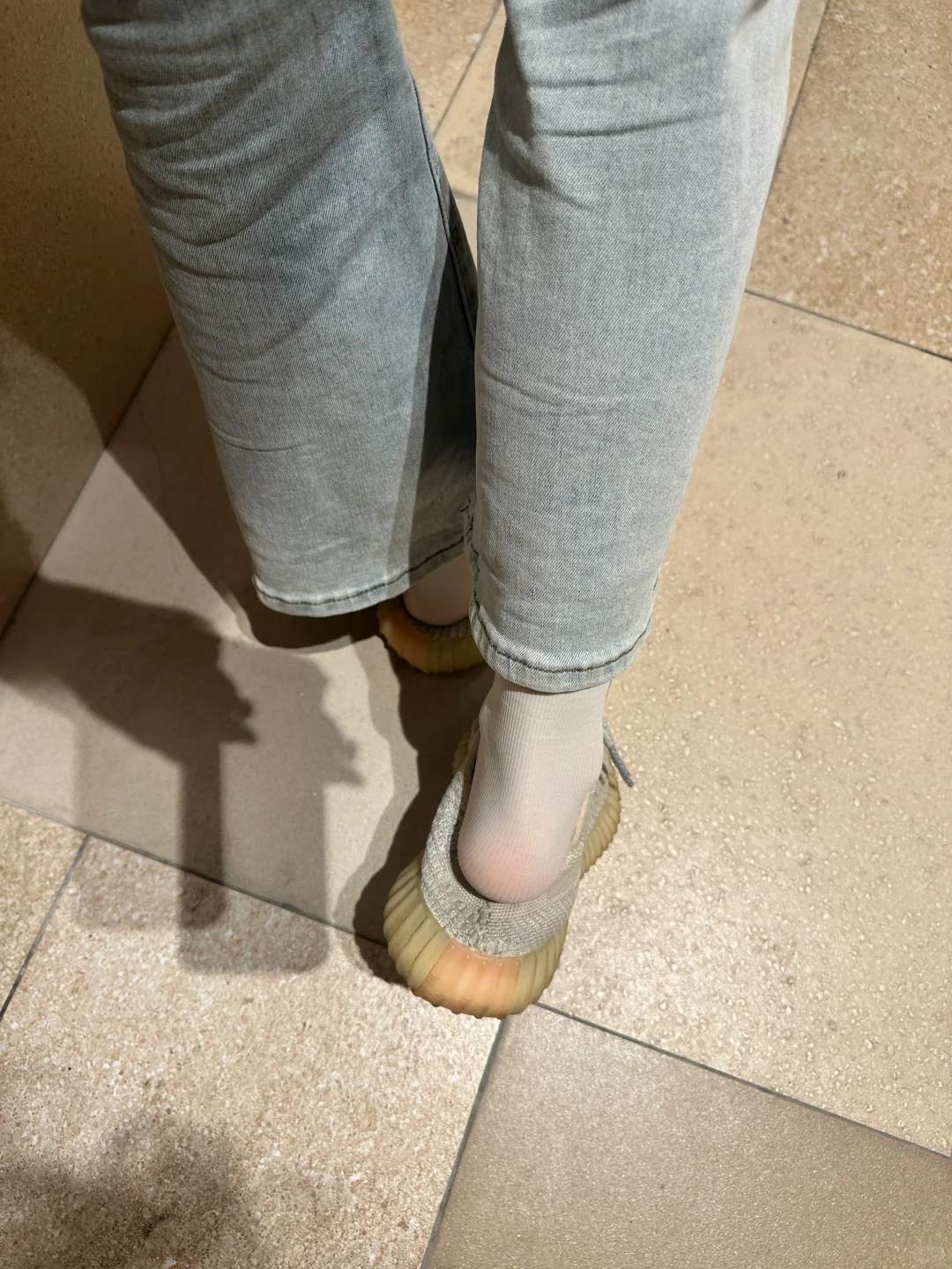 冰丝袜真的很好穿啊，透肉