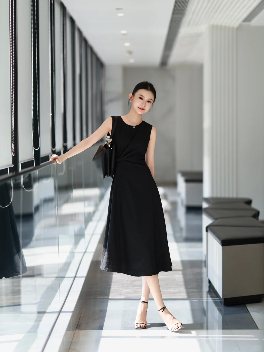 ootd ｜不挑身材的优雅小黑裙