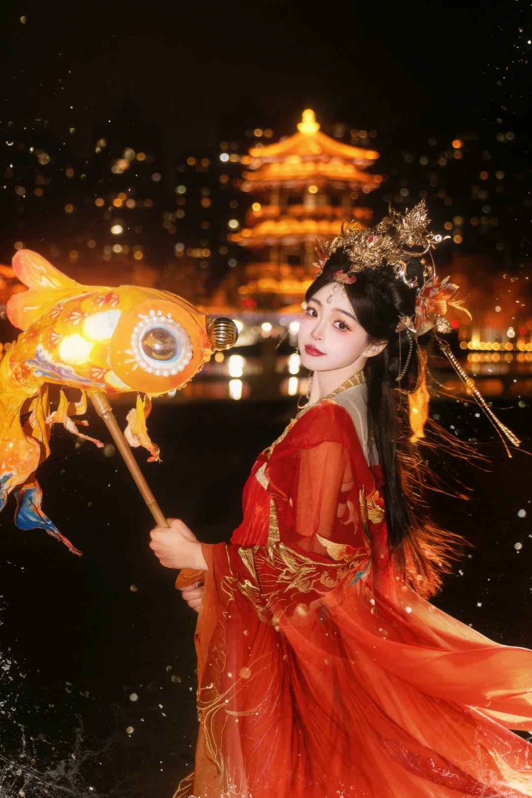 当我在西安花599拍了锦鲤写真🏮真实测评