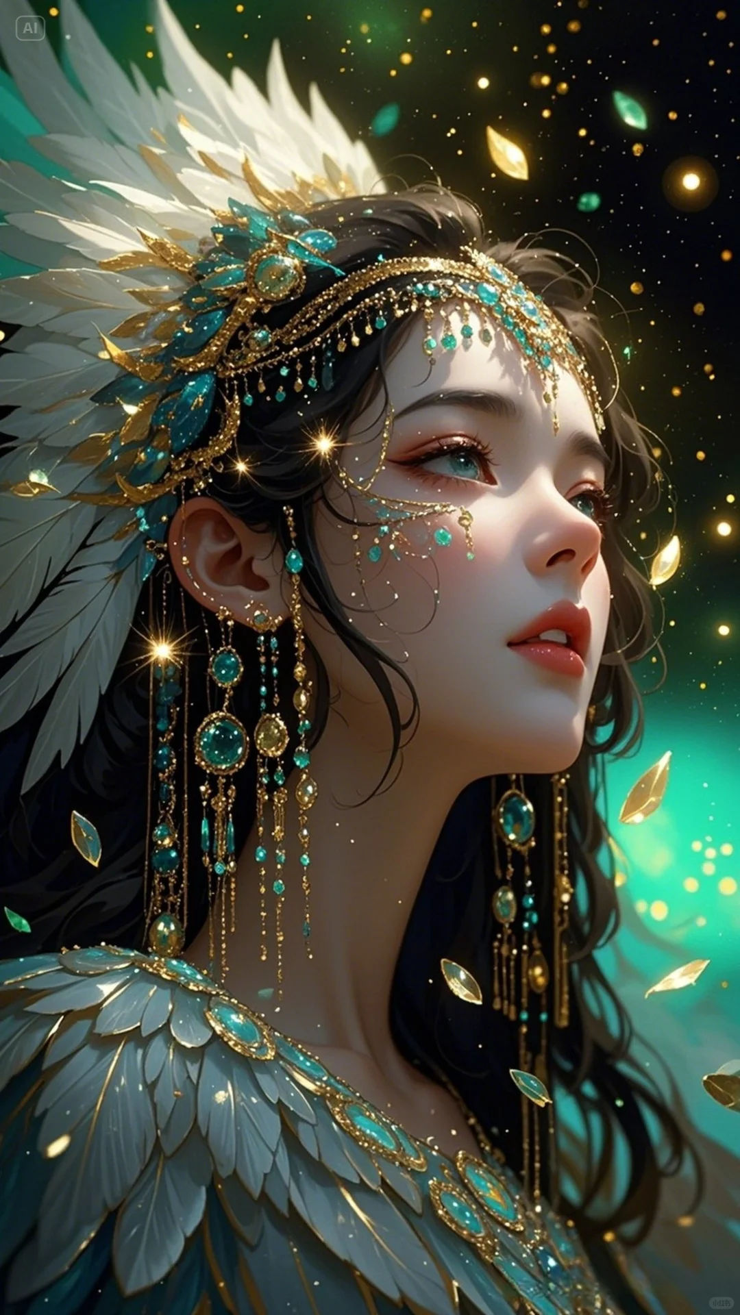 好梦幻的感觉、美到窒息、仙女头像