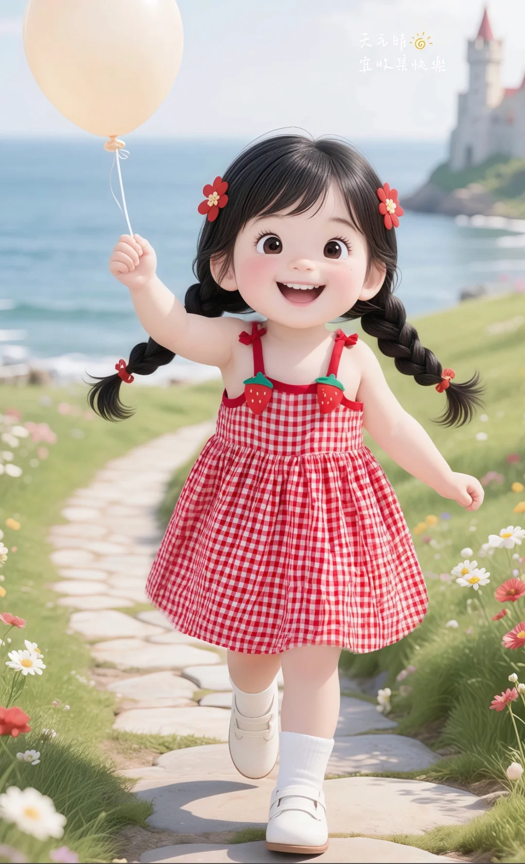 女宝裙子👗利用ai快速出图，美到极致