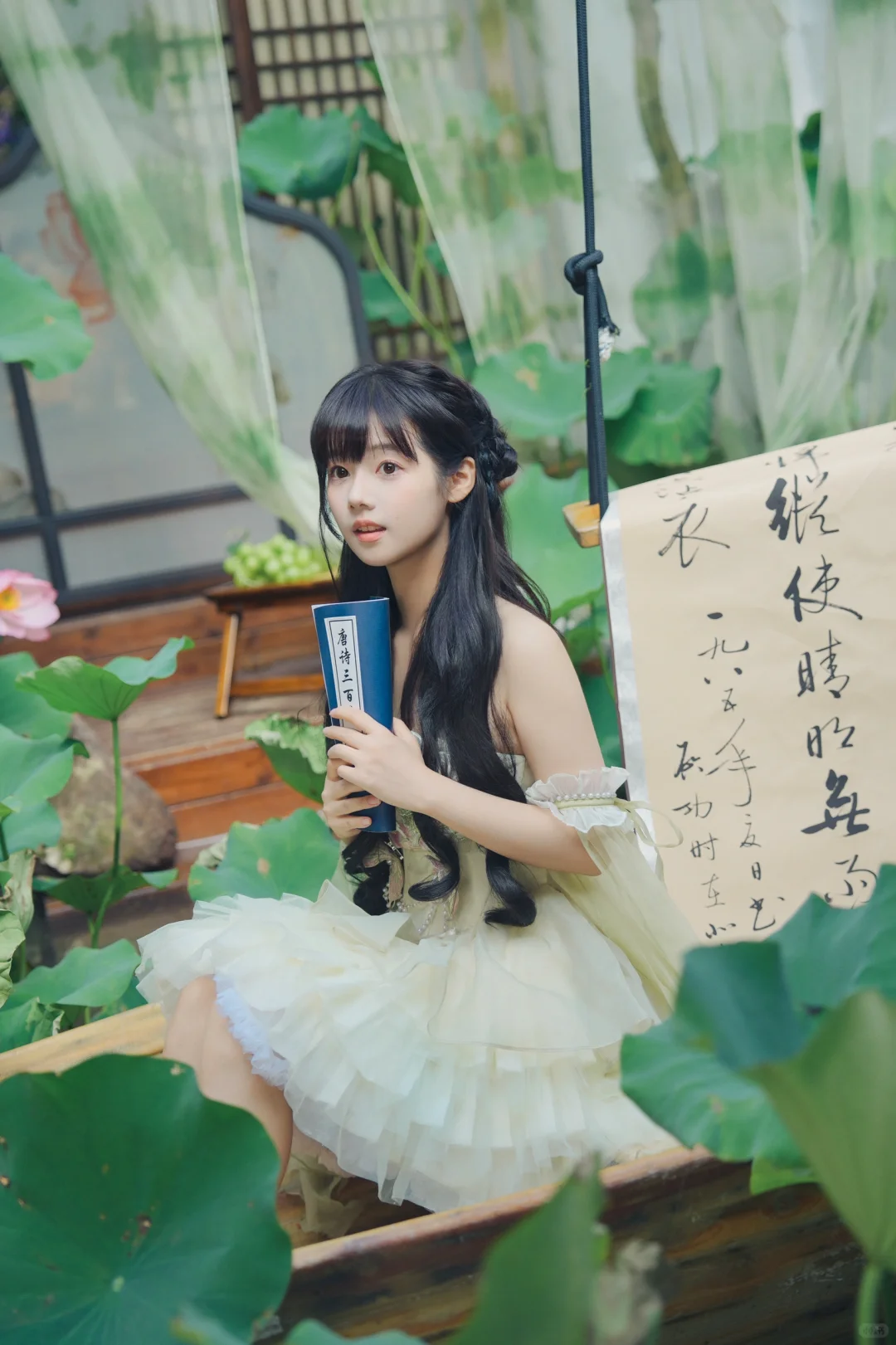 🪷 荷花池中鹅 🦢
