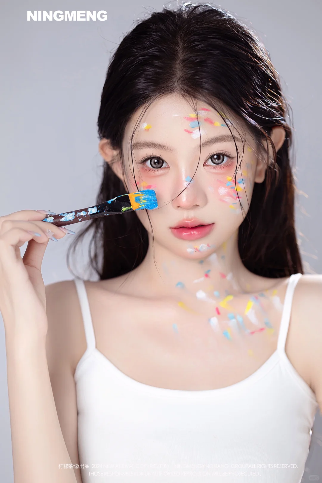 给你点颜色瞧瞧 太爱这组啦！夏日油彩写真