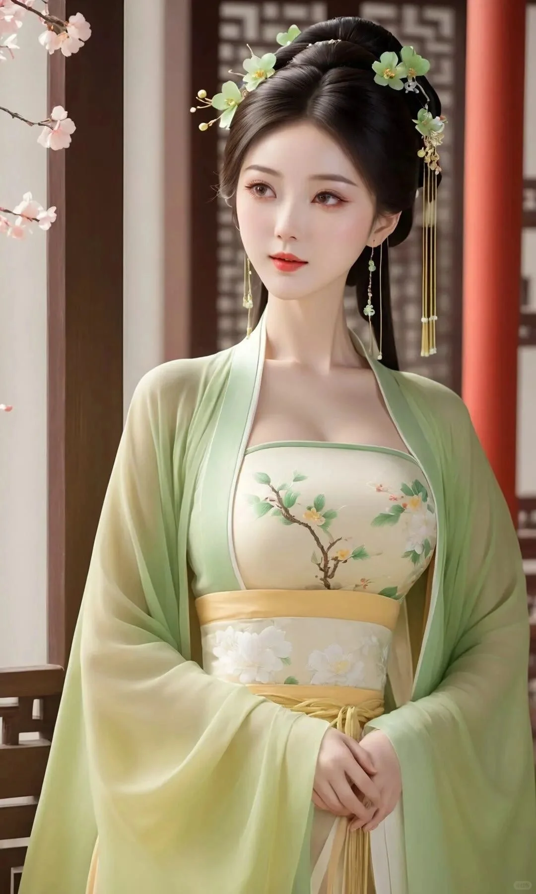 ai汉服国风美女