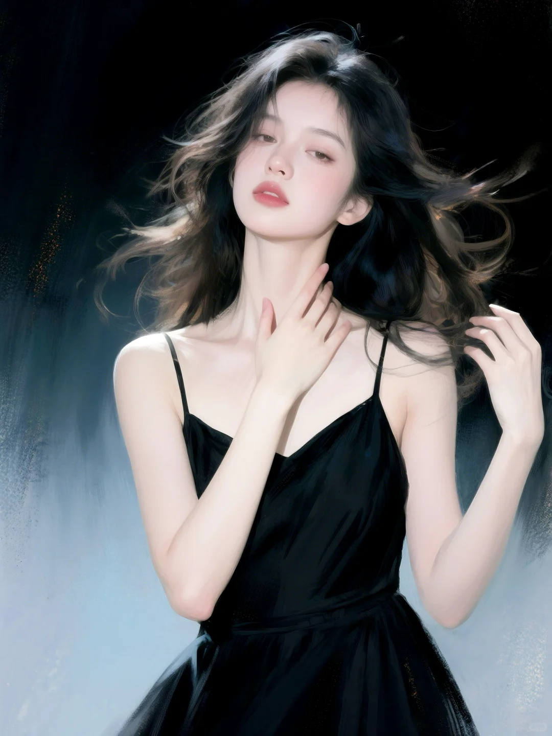 美到发光的氛围感写真、好有生命力的头像