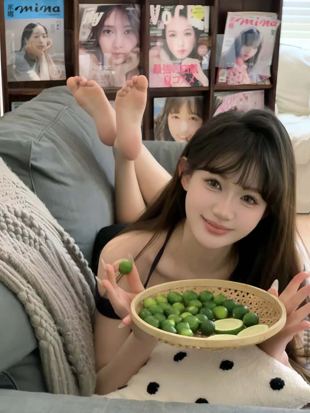 女大第一次挑战纯欲风💟杭州写真