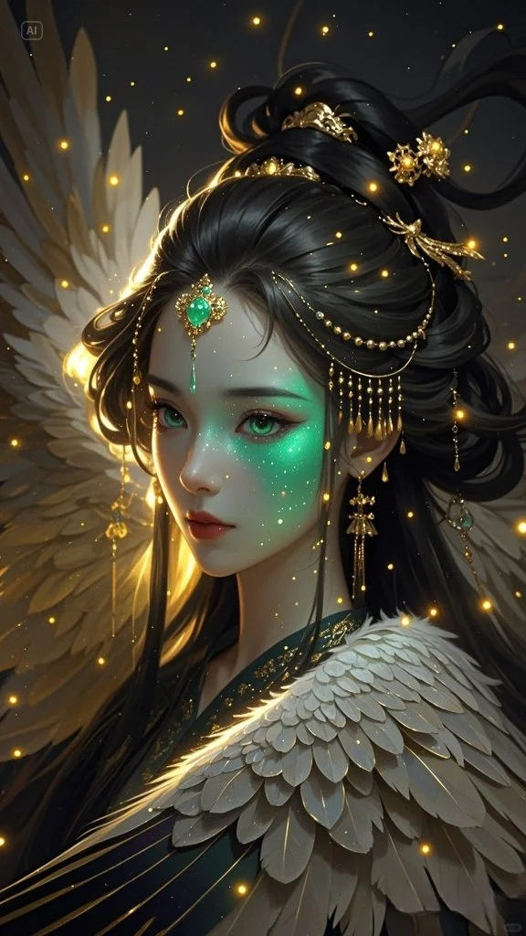 好梦幻的感觉、美到窒息、仙女头像
