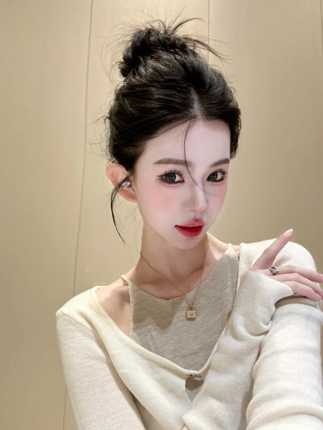 丸子头就是我的舒适区🩰女高即视感！！💕