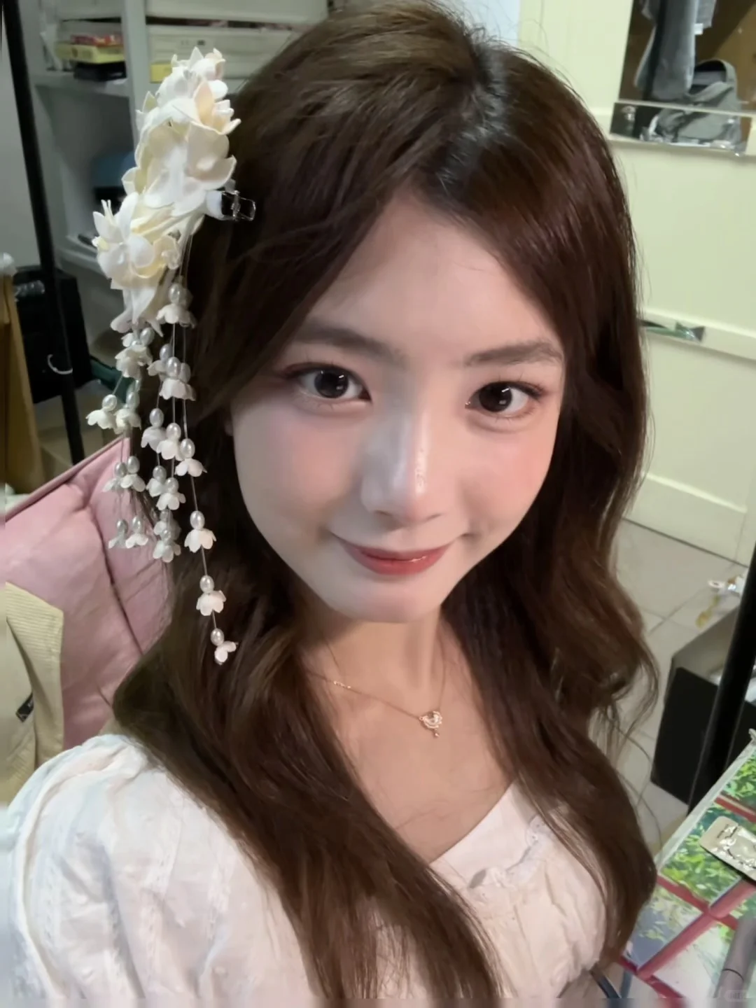 女大素颜vs妆后