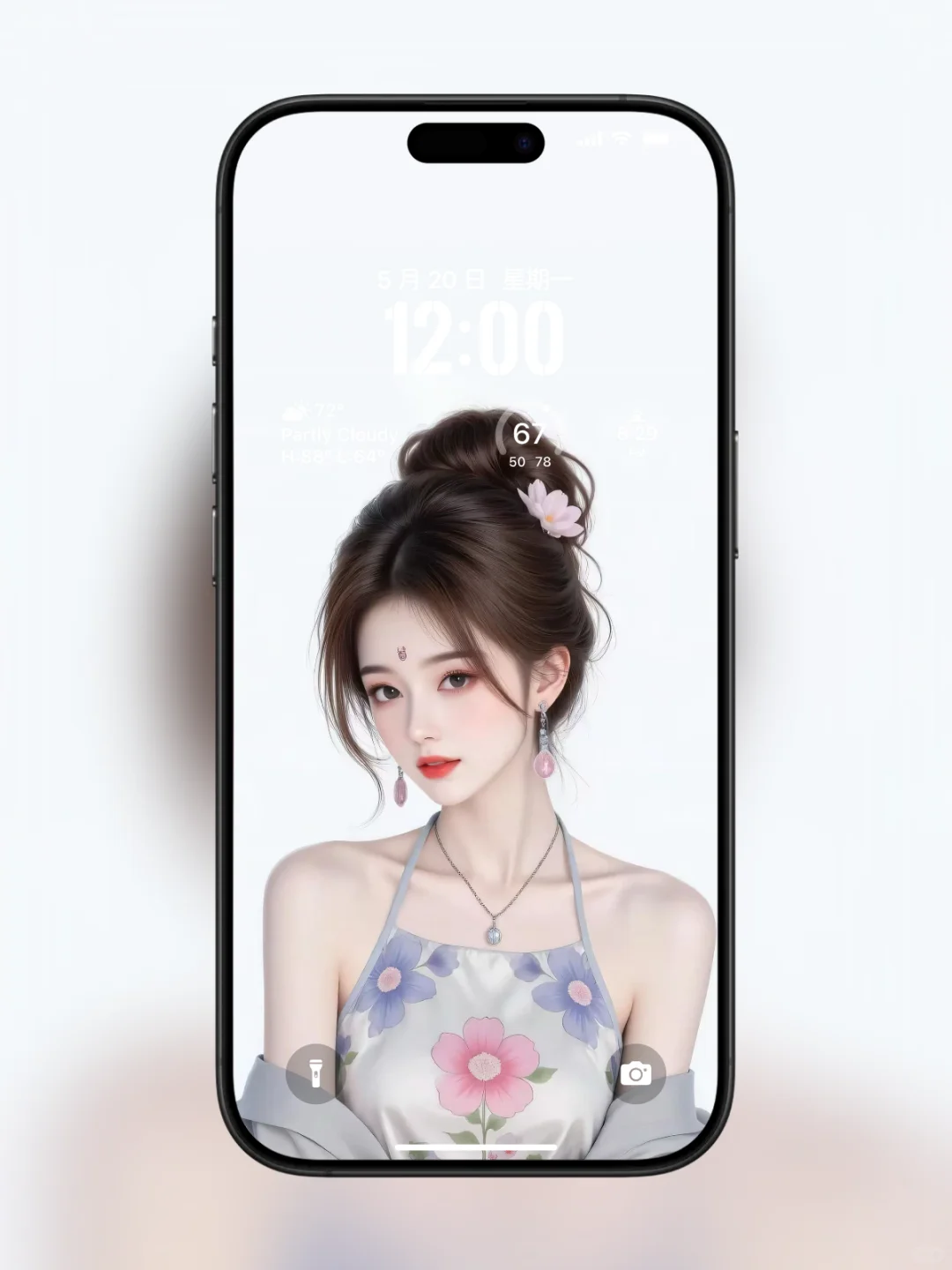 淡雅画美人｜超清壁纸
