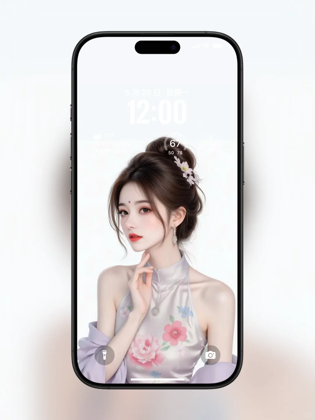 淡雅画美人｜超清壁纸