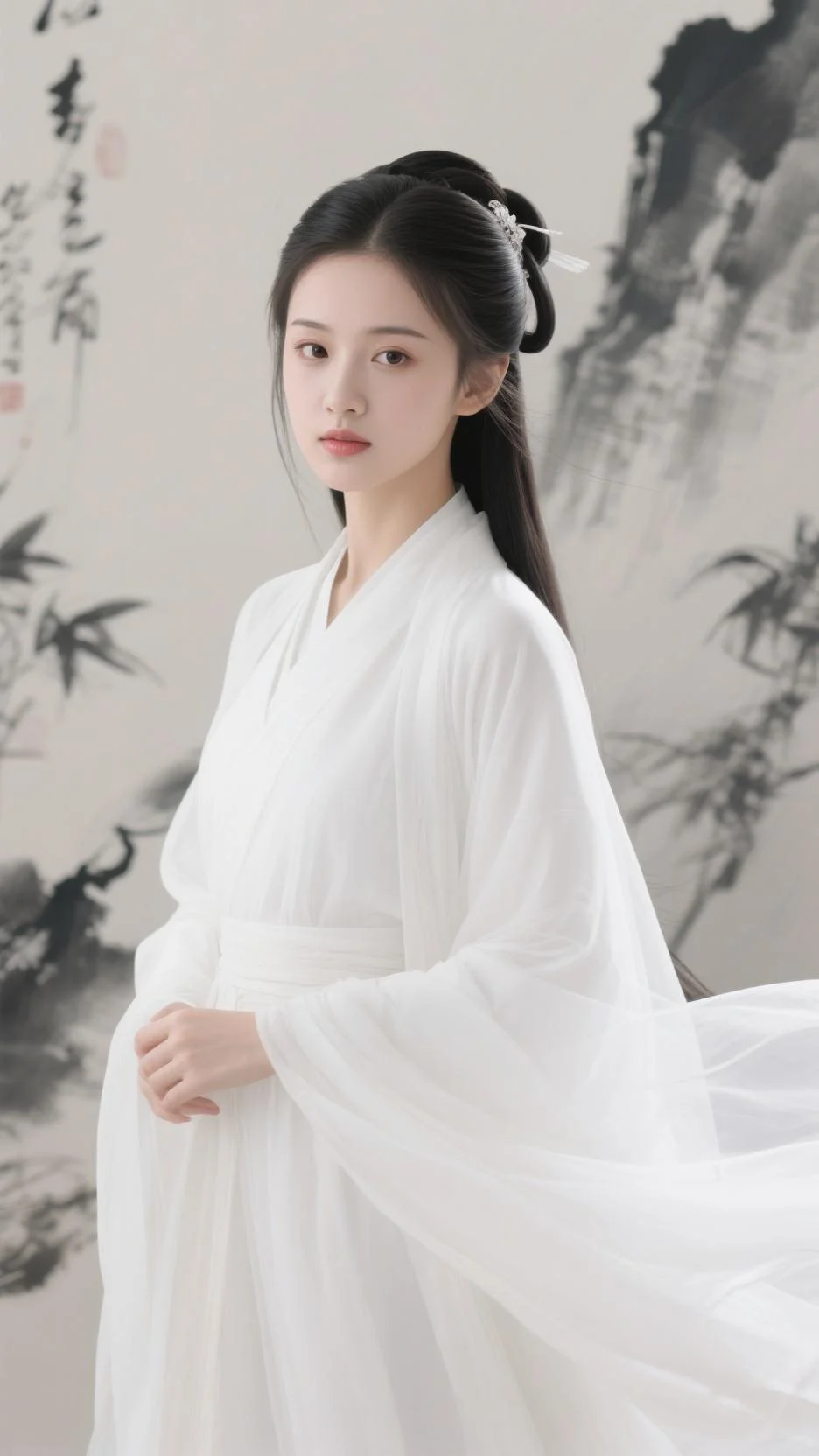 白色主打一个仙