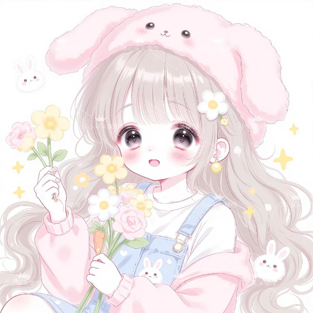 女生头像︳˶>ᴗoಣ🌸夏日小清新治愈可爱