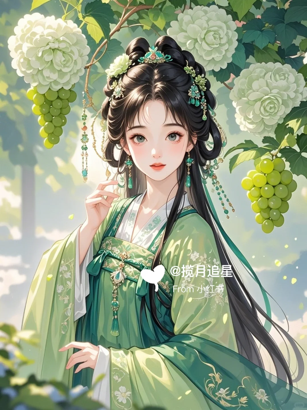 绿绣夏夜，萤舞恋曲