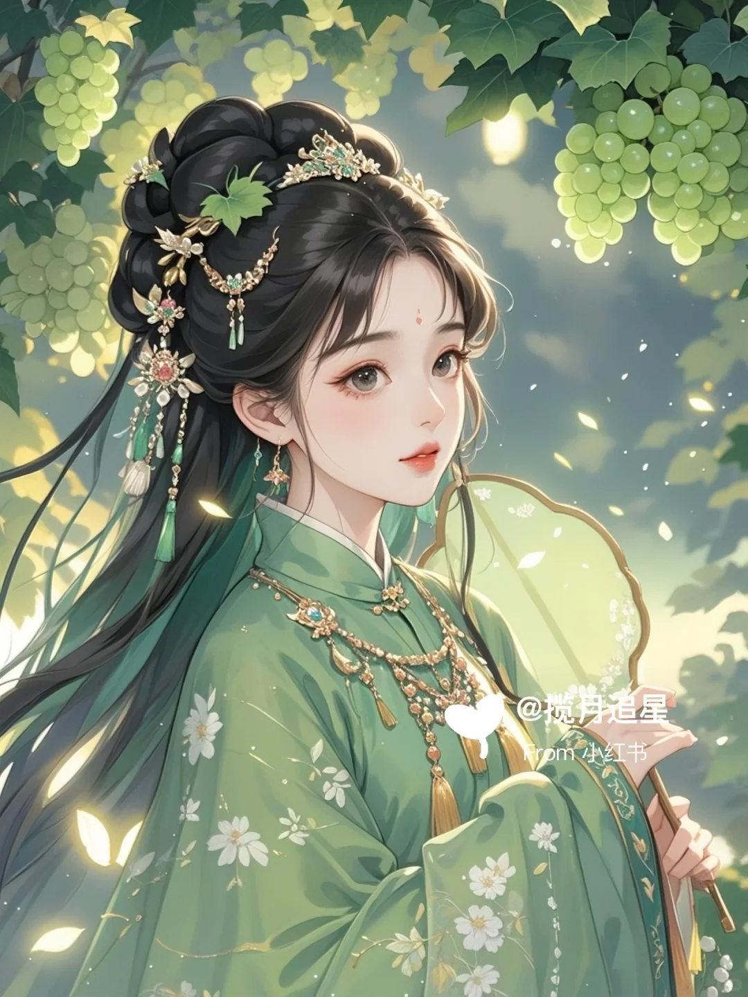 绿绣夏夜，萤舞恋曲