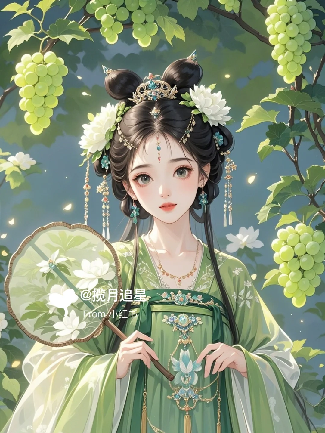 绿绣夏夜，萤舞恋曲