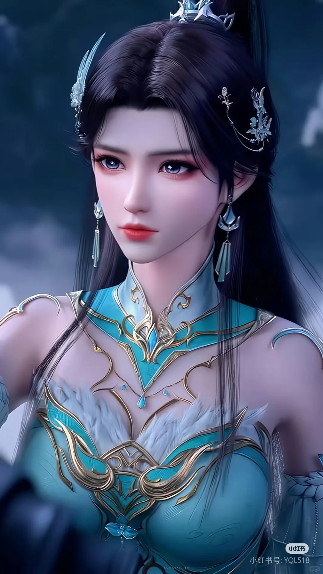 挑战发100个国漫女神的美照100/3，古熏儿