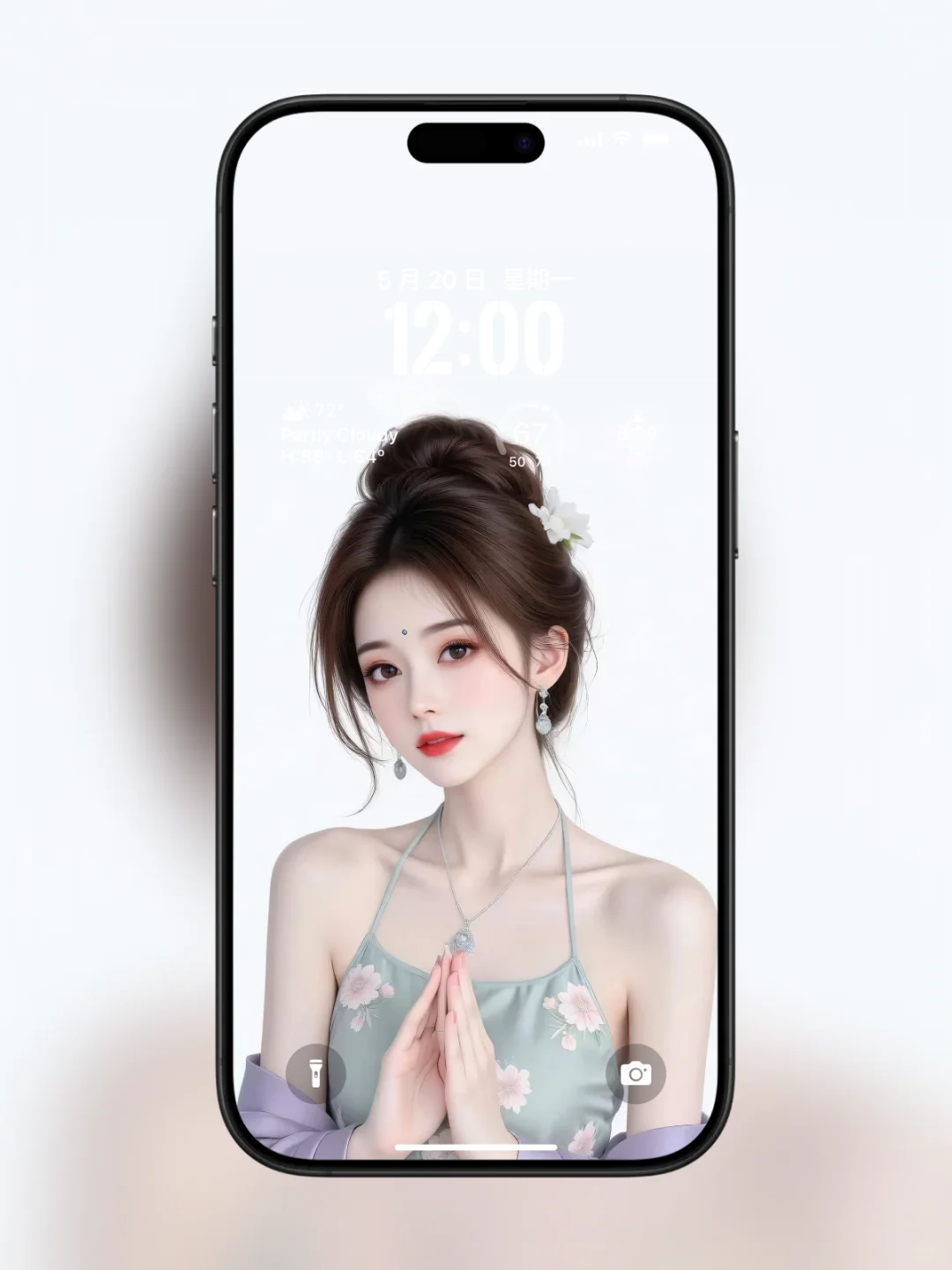 淡雅画美人｜超清壁纸