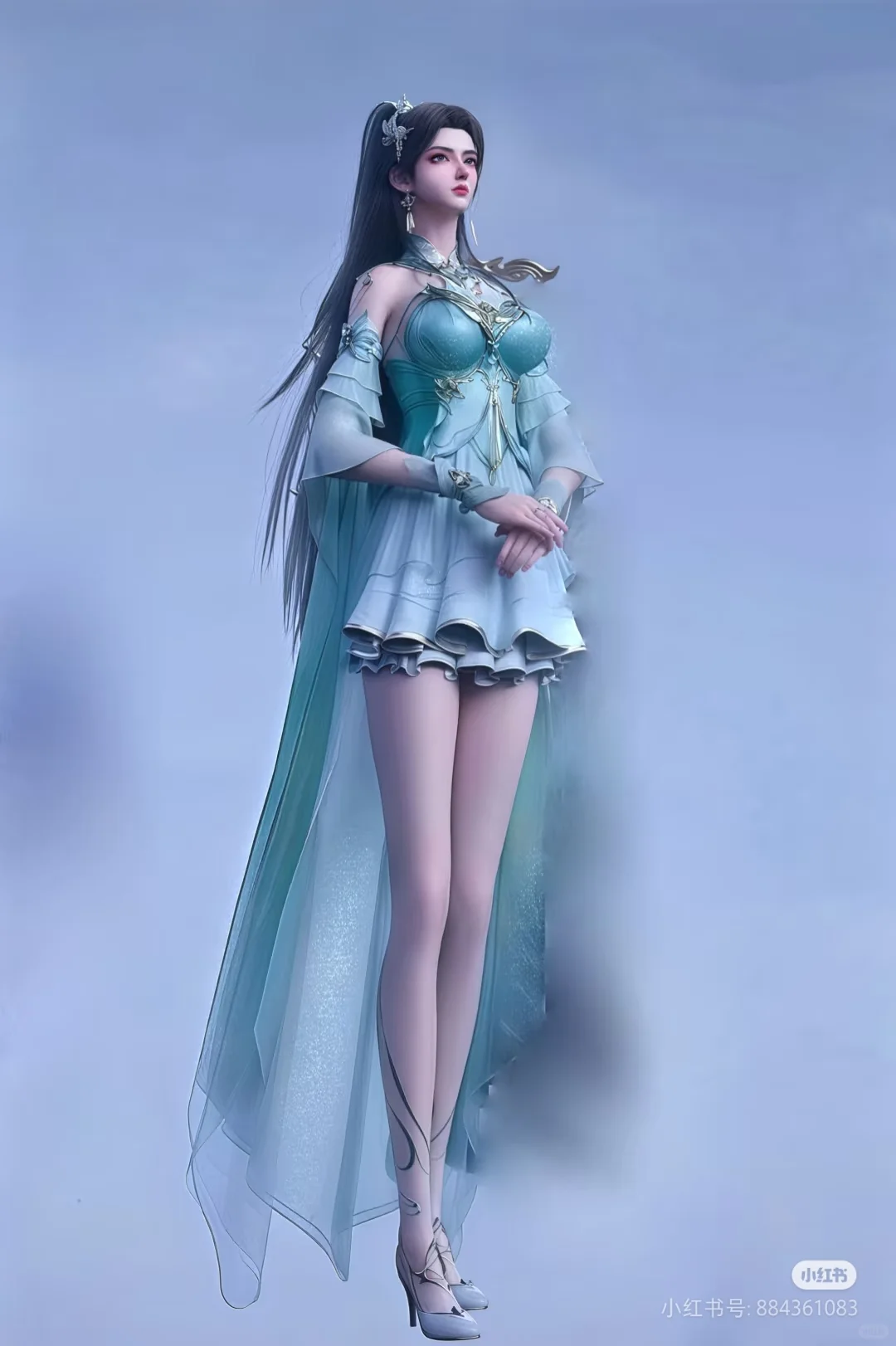 挑战发100个国漫女神的美照100/3，古熏儿