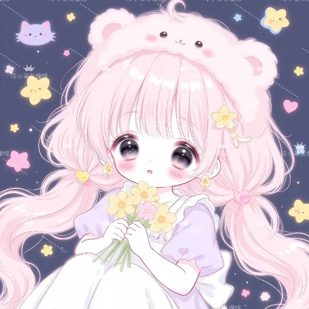 女生头像︳˶>ᴗoಣ🌸夏日小清新治愈可爱
