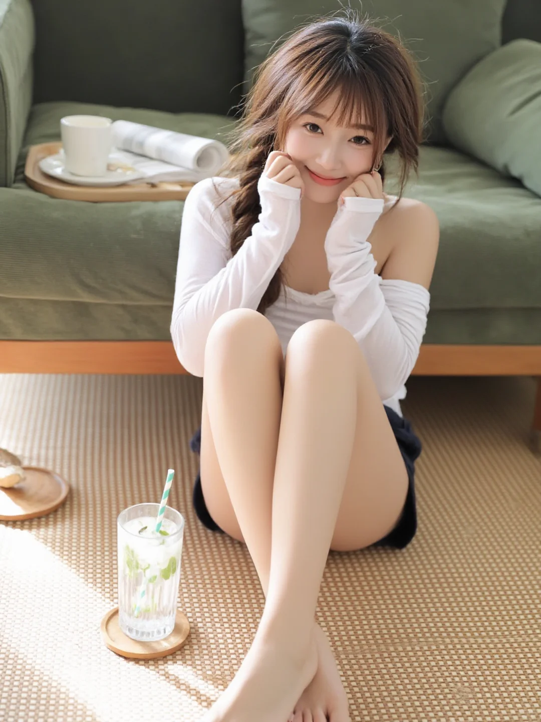 🌿夏日清新｜柠檬水女孩的慵懒午后🌞