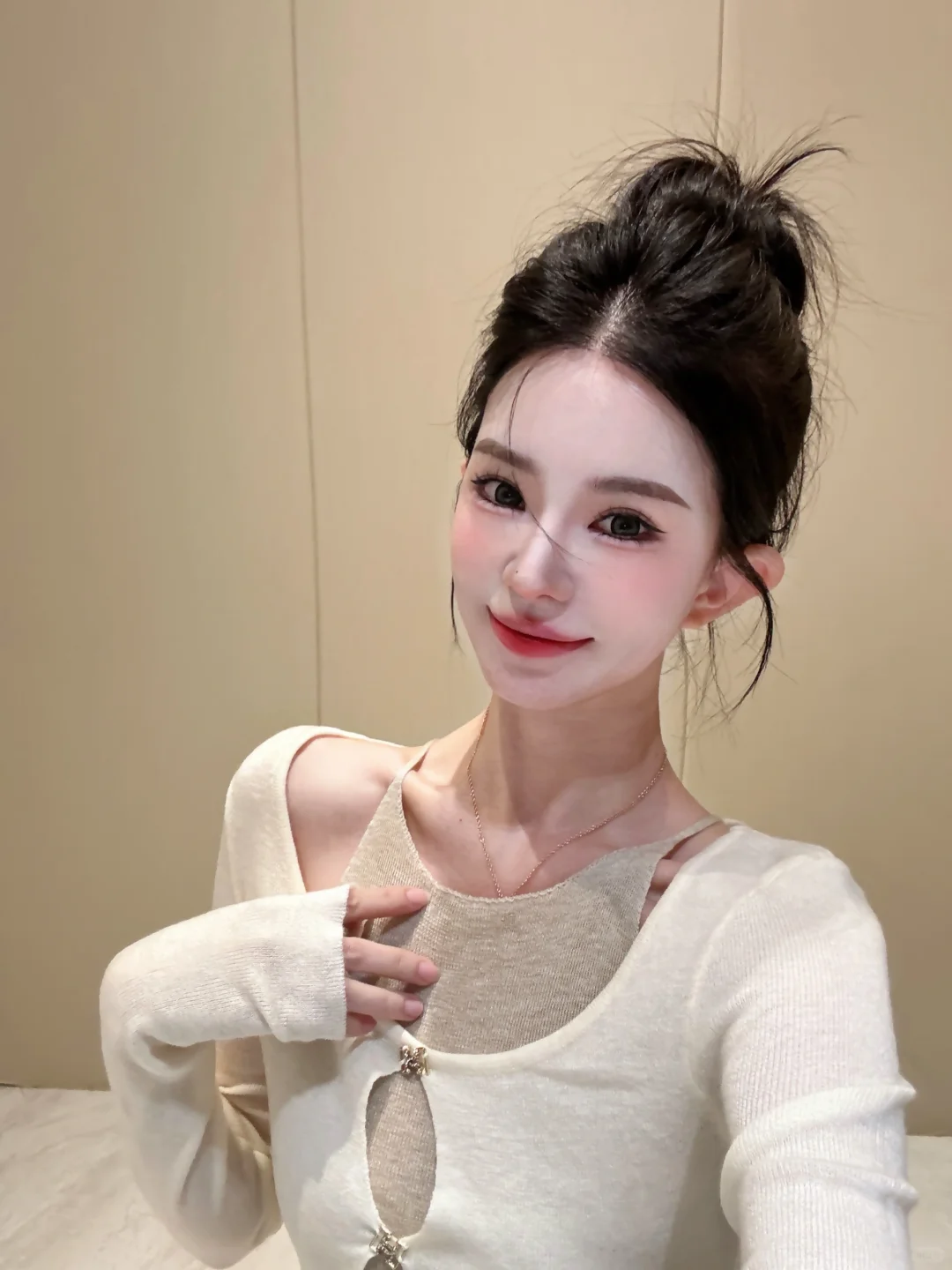 丸子头就是我的舒适区🩰女高即视感！！💕