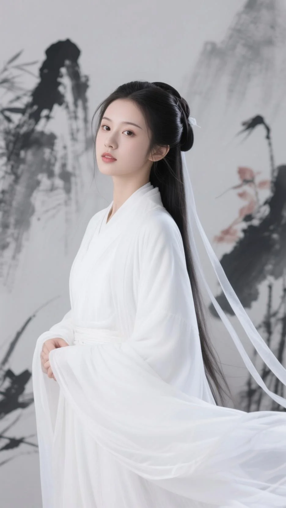 白色主打一个仙