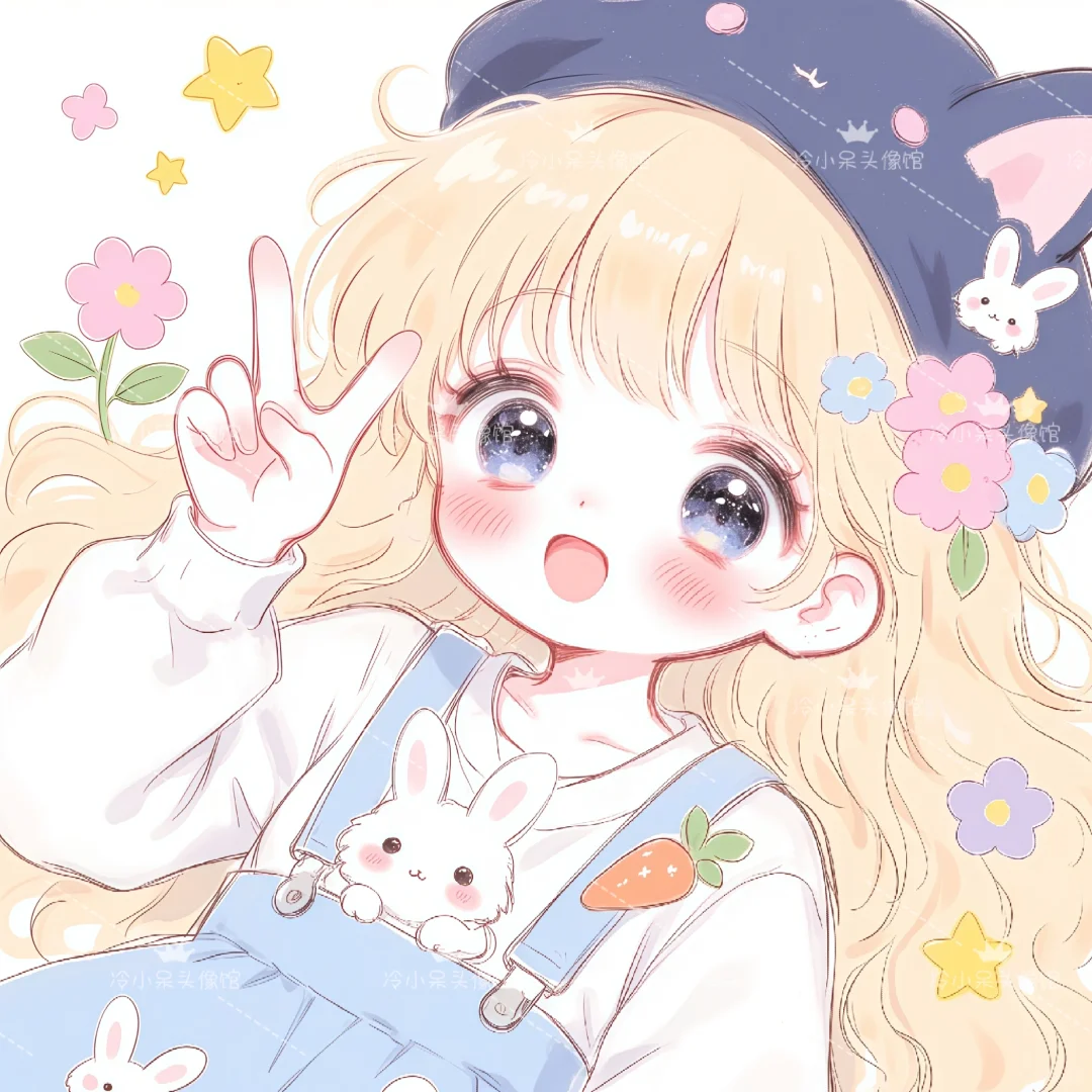 女生头像︳˶>ᴗoಣ🌸夏日小清新治愈可爱